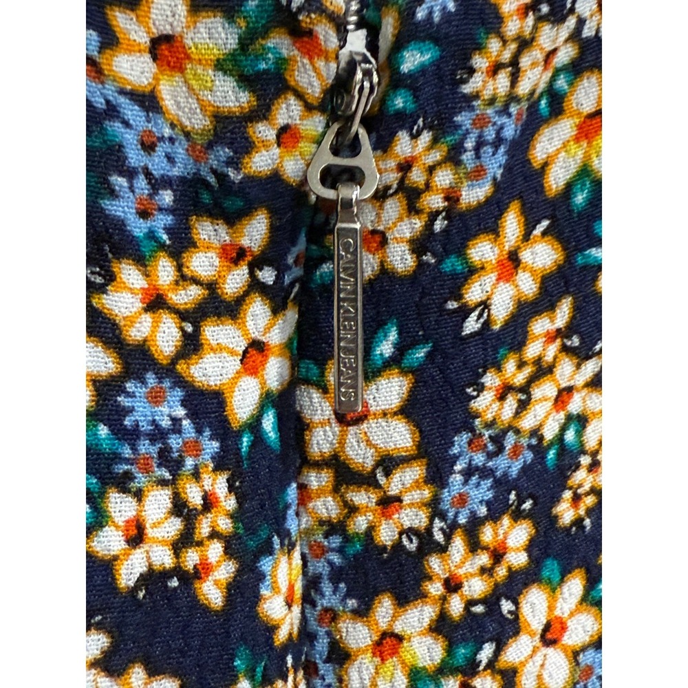 90s Vibes Floral Ditsy Mini Dress Calvin Klein Jeans - Picture 6 of 9